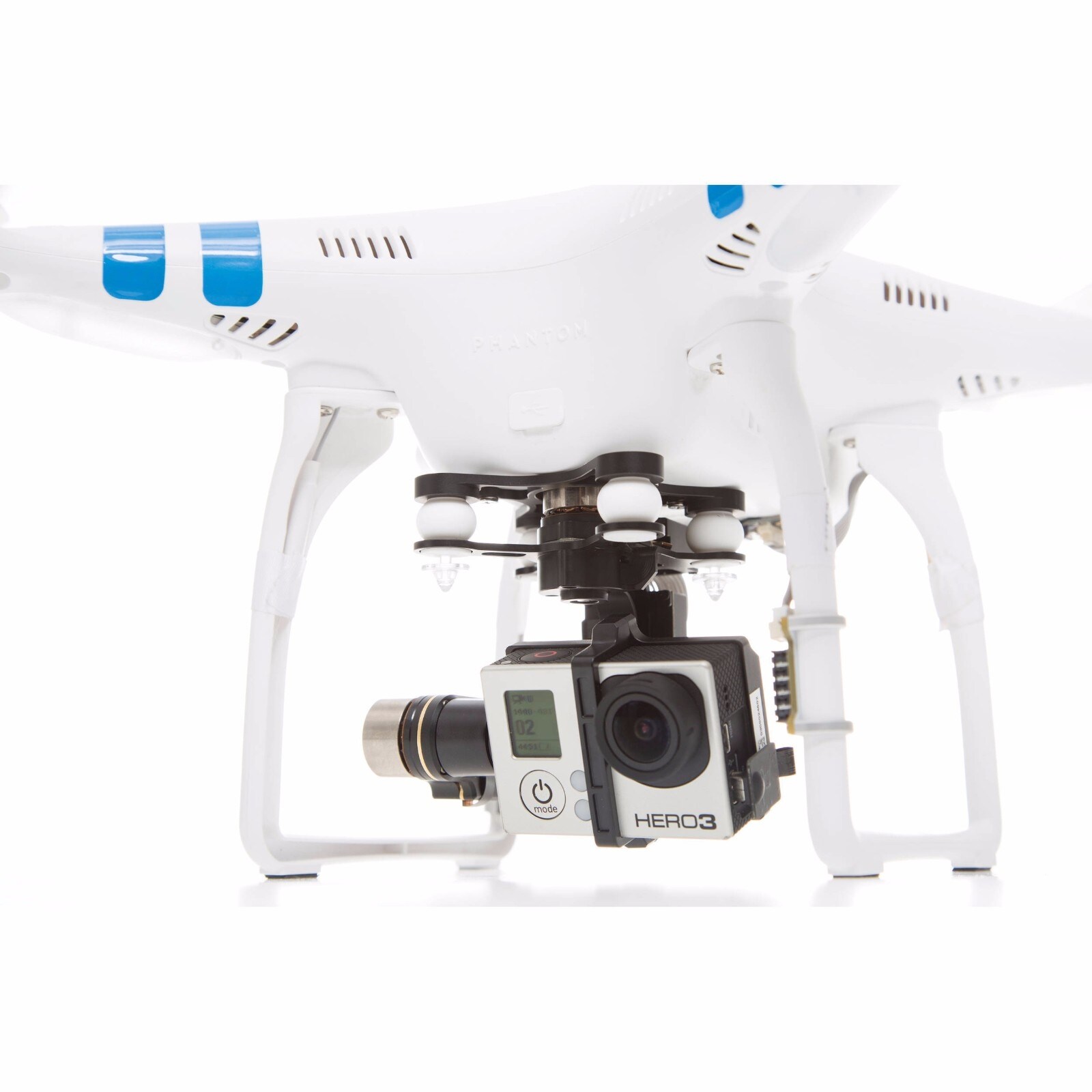 Shop Dji Zenmuse H3 3d 3 Axis Gimbal For Gopro Hero3 3 Phantom 2