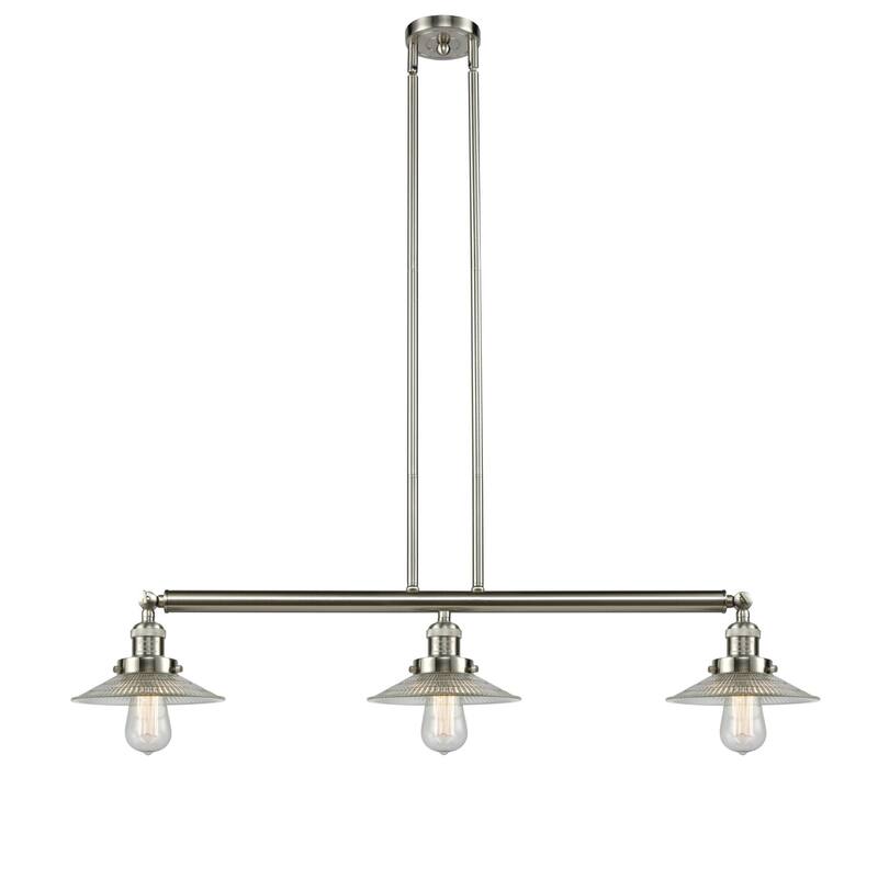 Innovations Lighting Halophane 3 Light 41" Wide Linear Chandelier