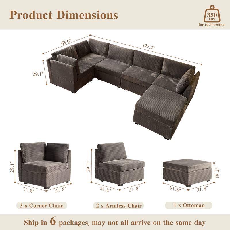OVIOS Soft-Experience Modular Sofa