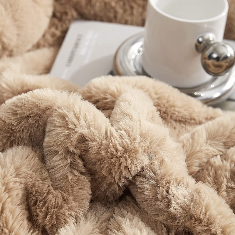Man Crush - Coma Inducer® Oversized Comforter Set - Teddy Bear Brown