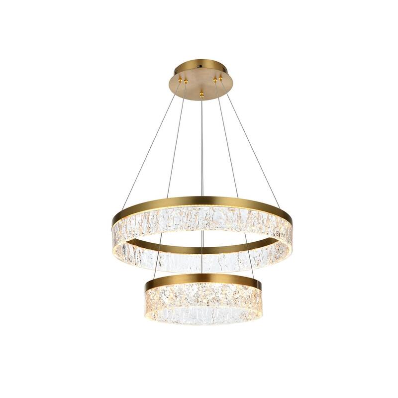Indigo Home 22 inch Adjustable LED chandelier