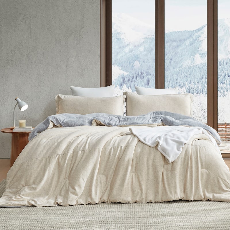 Hoodie Sleep - Coma Inducer® Oversized Comforter Set - Creamy Taupe - Oversized King