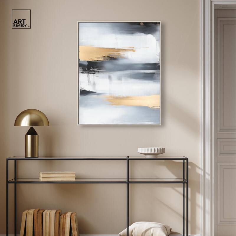 Visual Gold Vortex II Canvas by Art Remedy