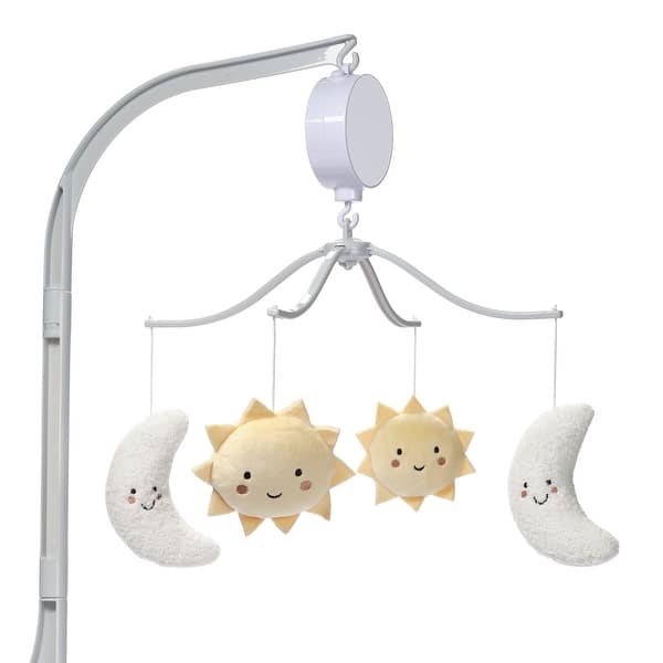 slide 2 of 8, Bedtime Originals Little Star Celestial Musical Baby Crib Mobile Soother Toy