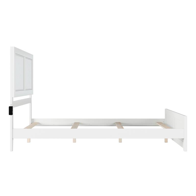 Canyon Foundation Bed Frame with Matching Footboard