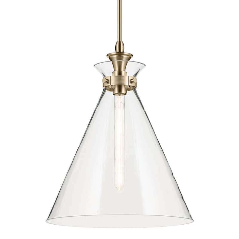 Kichler 52775CLR Laria 16" Wide Pendant - Champagne Bronze