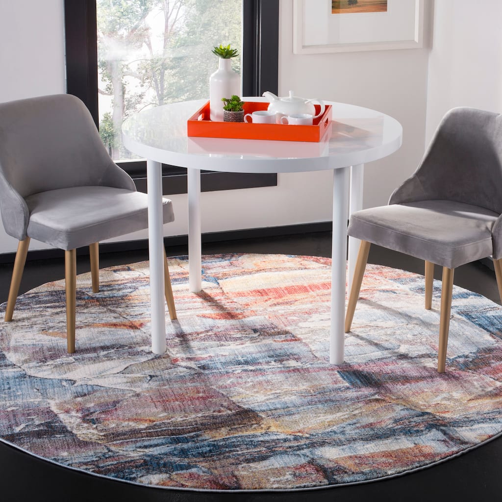 SAFAVIEH Monray Orma Modern Abstract Polyester Rug