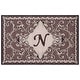 preview thumbnail 11 of 21, SAFAVIEH Handmade Monogram Galatea Rug 2'6" x 4' - N - Mocha - Rectangle