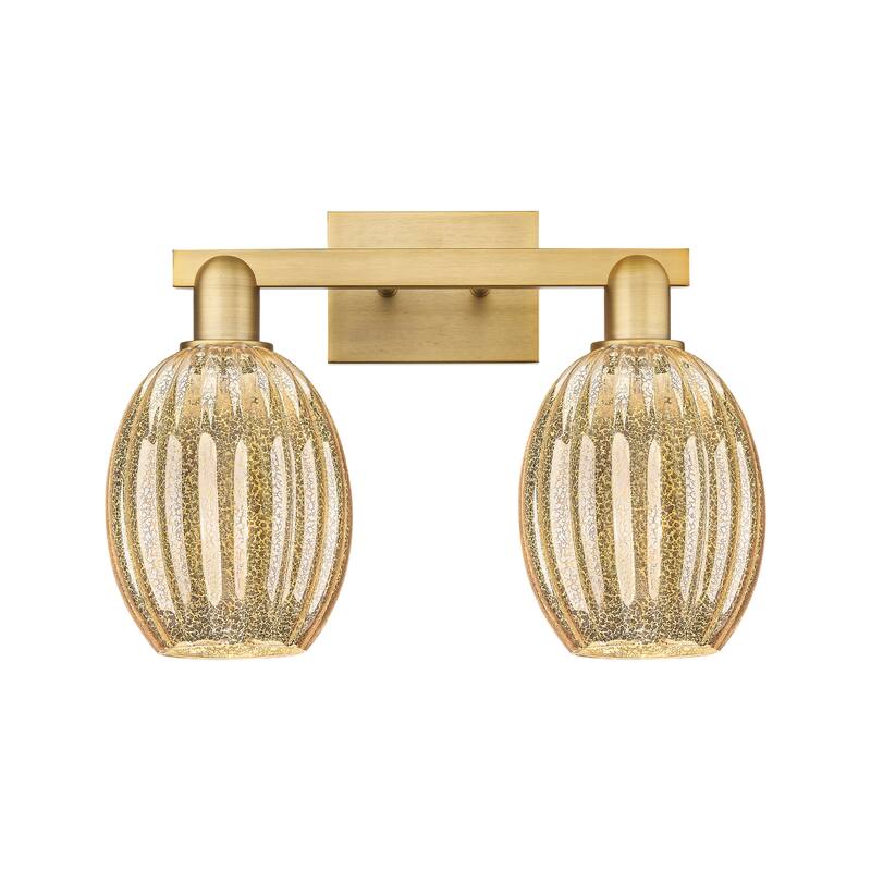 Innovations Lighting Downtown Urban - Preston - 2 Light 16" Bell Shade Bath Vanity Light