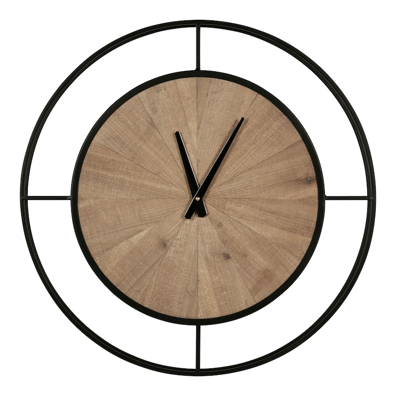Kate and Laurel Newfield Wall Clock - 22" Diameter