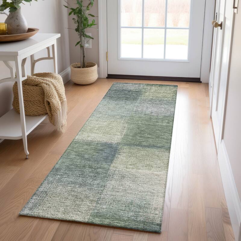 Machine Washable Indoor/ Outdoor Chantille Ombre Rug