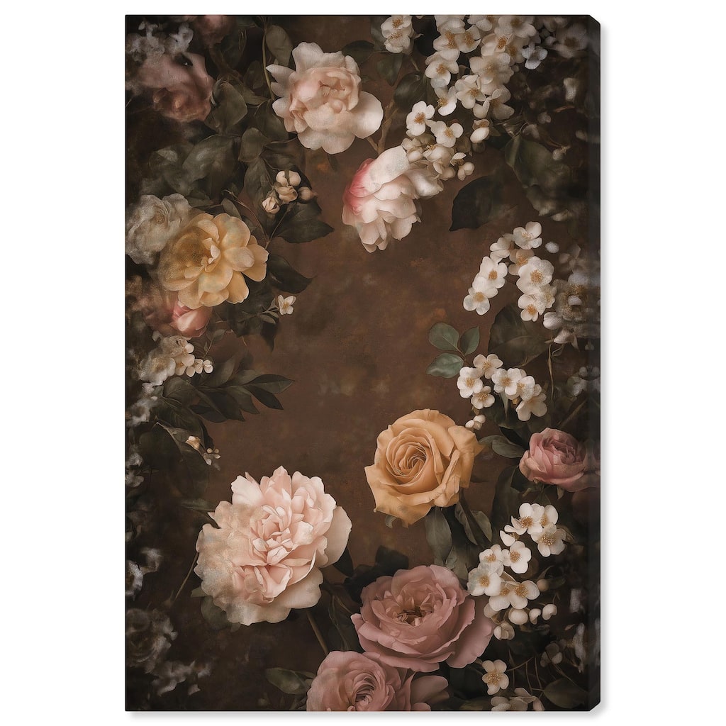 Faded Florals Fable I Canvas by Art Remedy, Gallery Wrapped