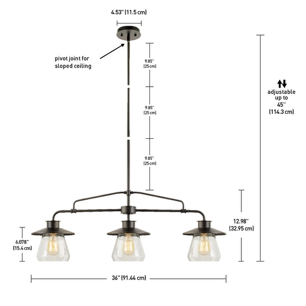 Globe electric nate 3 light cheap