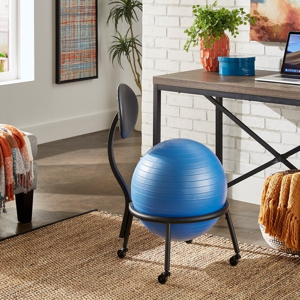 Blue hotsell ball chair
