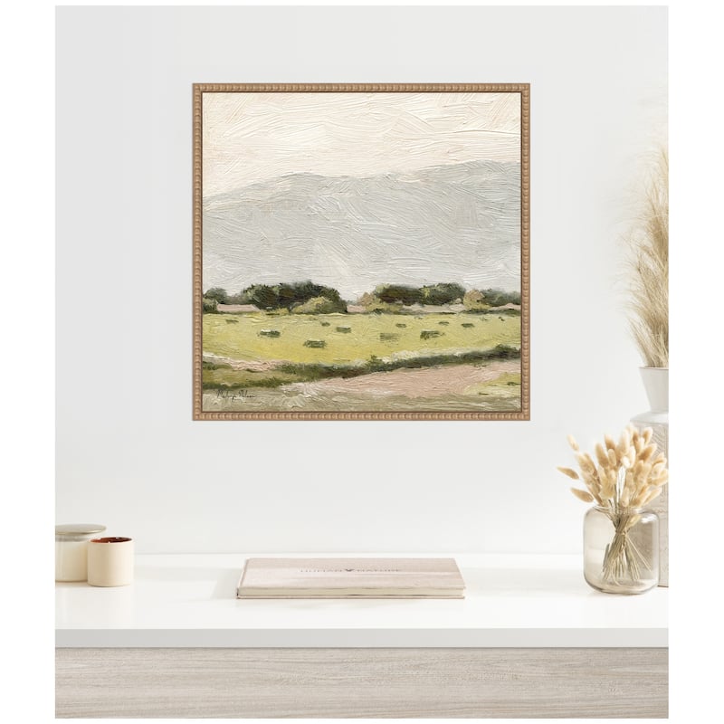 Kate and Laurel Petit Views No 11 by Mackenzie Nelson Framed Canvas Wall Art Print