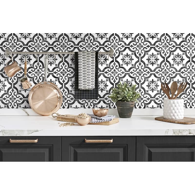 Luxe Haven Porto Tile Peel and Stick Wallpaper