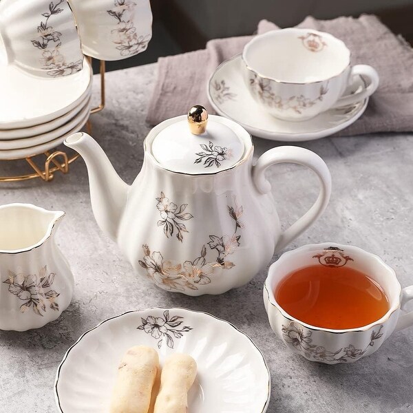 ★★Adairs★★ Premium Essential Tea JD3278 Amazon.com | Sweejar Porcelain Tea Sets British Royal Series