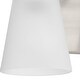 preview thumbnail 8 of 10, Tanner Collection Four-Light Brushed Nickel Transitional Vanity Light - 31.12 in x 6.5 in x 7.12 in