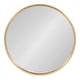 preview thumbnail 91 of 97, Kate and Laurel Travis Round Wood Accent Wall Mirror