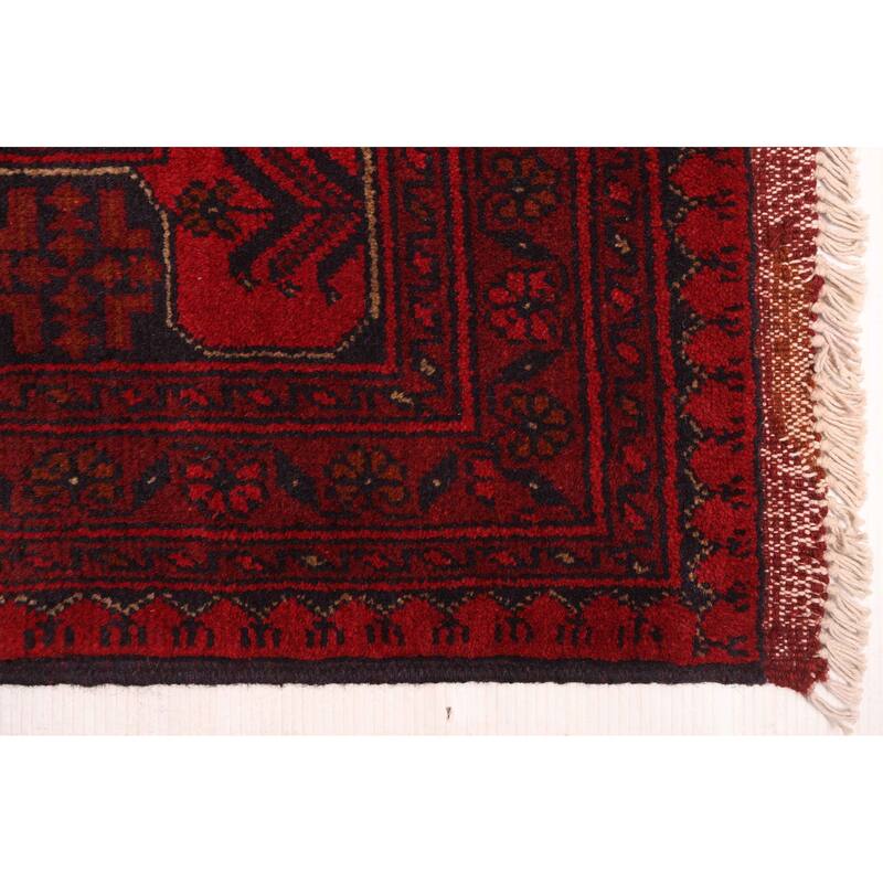 ECARPETGALLERY Hand-knotted Finest Khal Mohammadi Red Wool Rug - 8'3 x 11'6