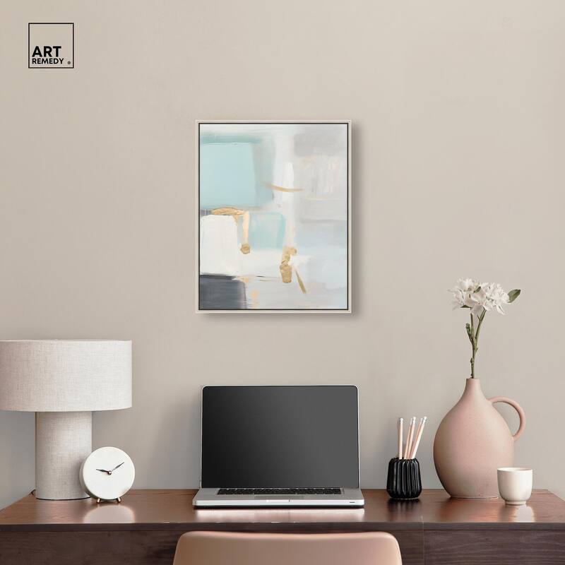 Pale Radiance I Canvas by Art Remedy