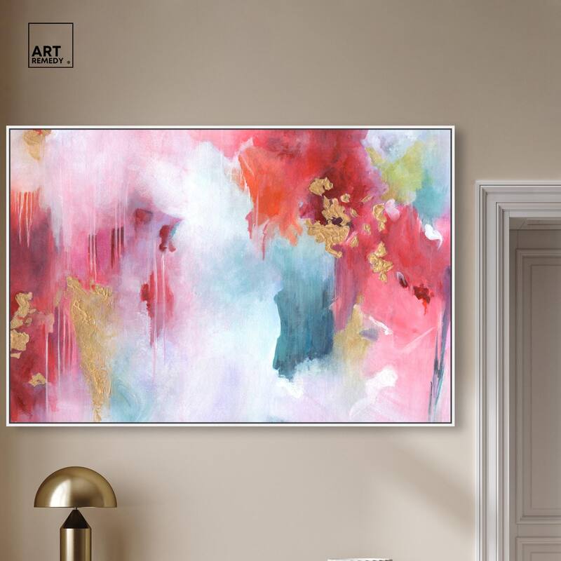Rolling in Love Canvas by Art Remedy