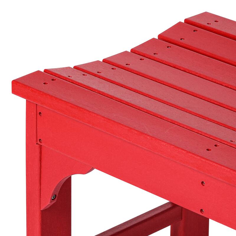 Polytrends Laguna Hdpe All Weather Outdoor Patio 48" Bench
