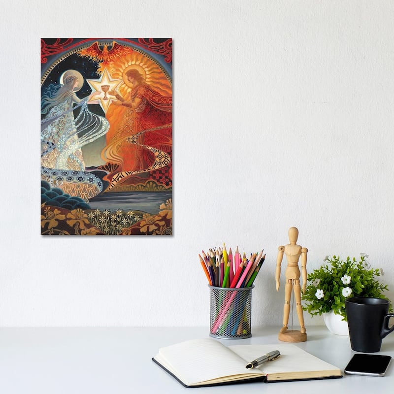 iCanvas "The Alchemical Wedding" by Emily Balivet Canvas Print - 12x8x0.75