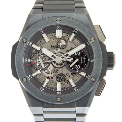 Hublot Big Bang 42mm Men's Watch - Grey and Silvertone