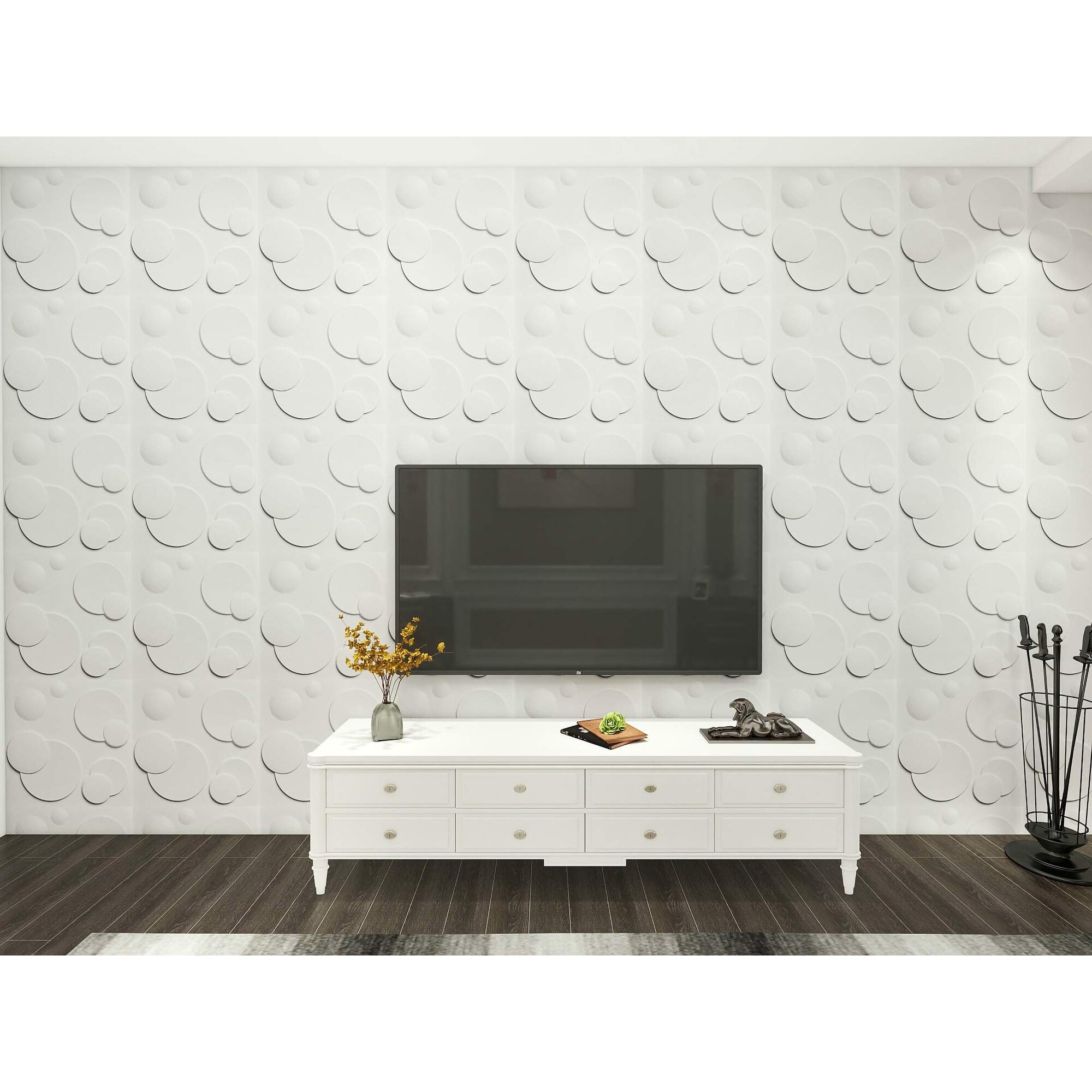 Shop Art3d 3d Wall Panels Pvc Bobble Design 32 Sq Ft Overstock