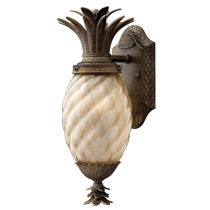 Hinkley Lighting Plantation Single Light 14" Tall Outdoor Wall Sconce