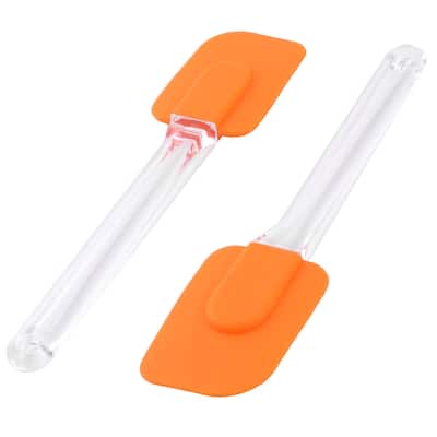 Kitchen Silicone Cake Butter Baking DIY Mixing Spatula Scraper 2pcs