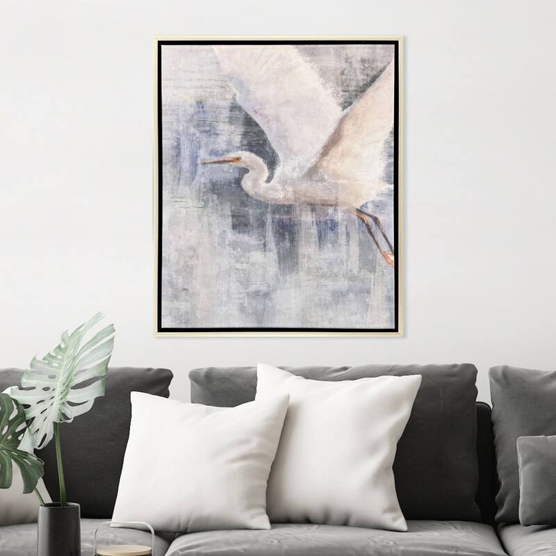 Paragon Glacier Heron II Canvas - Plastic