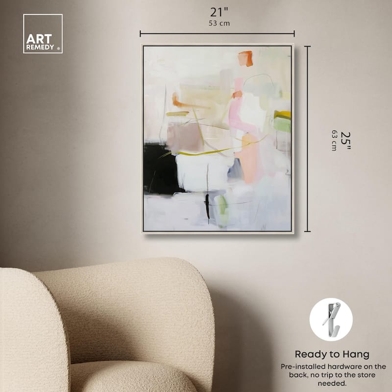 Vivid Obscurity Canvas by Art Remedy