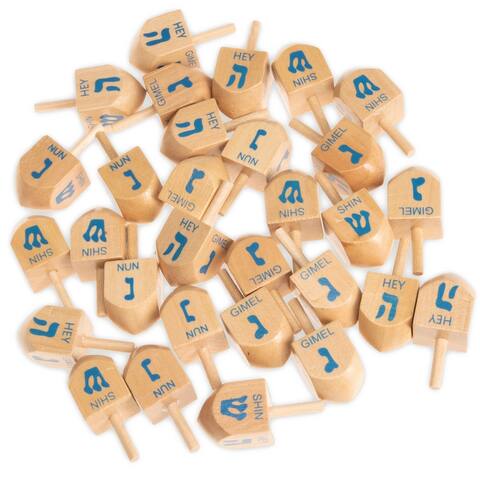 Dreidels 30-pack - 7x5x1 in