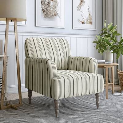 The Gray Barn Desden Farmhouse Woven Arm Chair