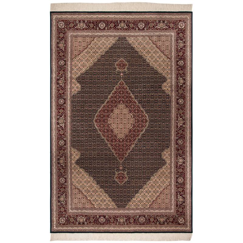 SAFAVIEH Couture Hand-knotted Tabriz Herati Fentje Traditional Oriental Wool