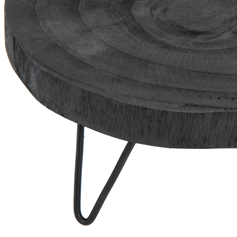 Decorative Paulownia Wood Pedestal