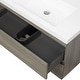 preview thumbnail 32 of 169, CASAINC Floating Bathroom Vanity with Resin Top Basin and Soft Closing Drawers