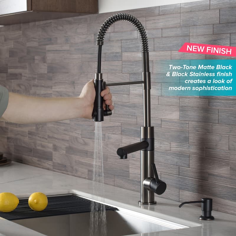 Kraus Artec 2-Function Commercial Pulldown Pot Filler Kitchen Faucet