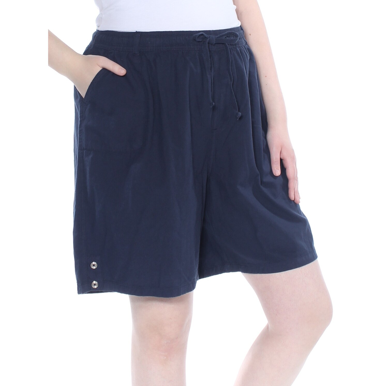 karen scott comfort waist shorts