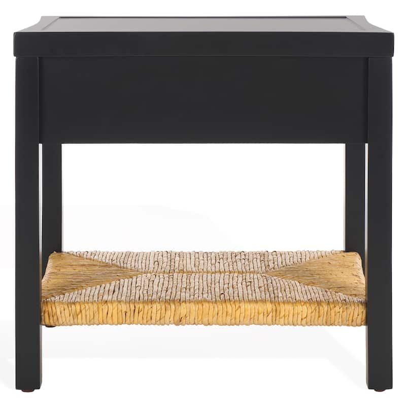 SAFAVIEH Couture Berlynne Banana Stem Shelf Nightstand - 24"W x 18"D x 23"H