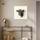 preview thumbnail 35 of 60, Darkness in Detail of Cow Canvas Animal Art Prints by Art Remedy