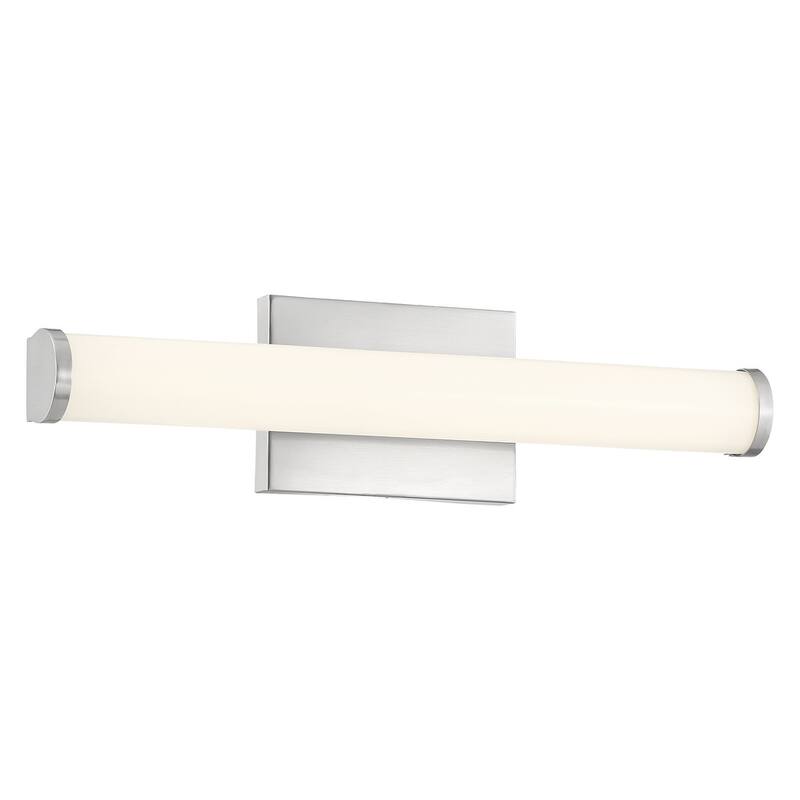 Arc 18-inch Brushed Steel LED Vanity