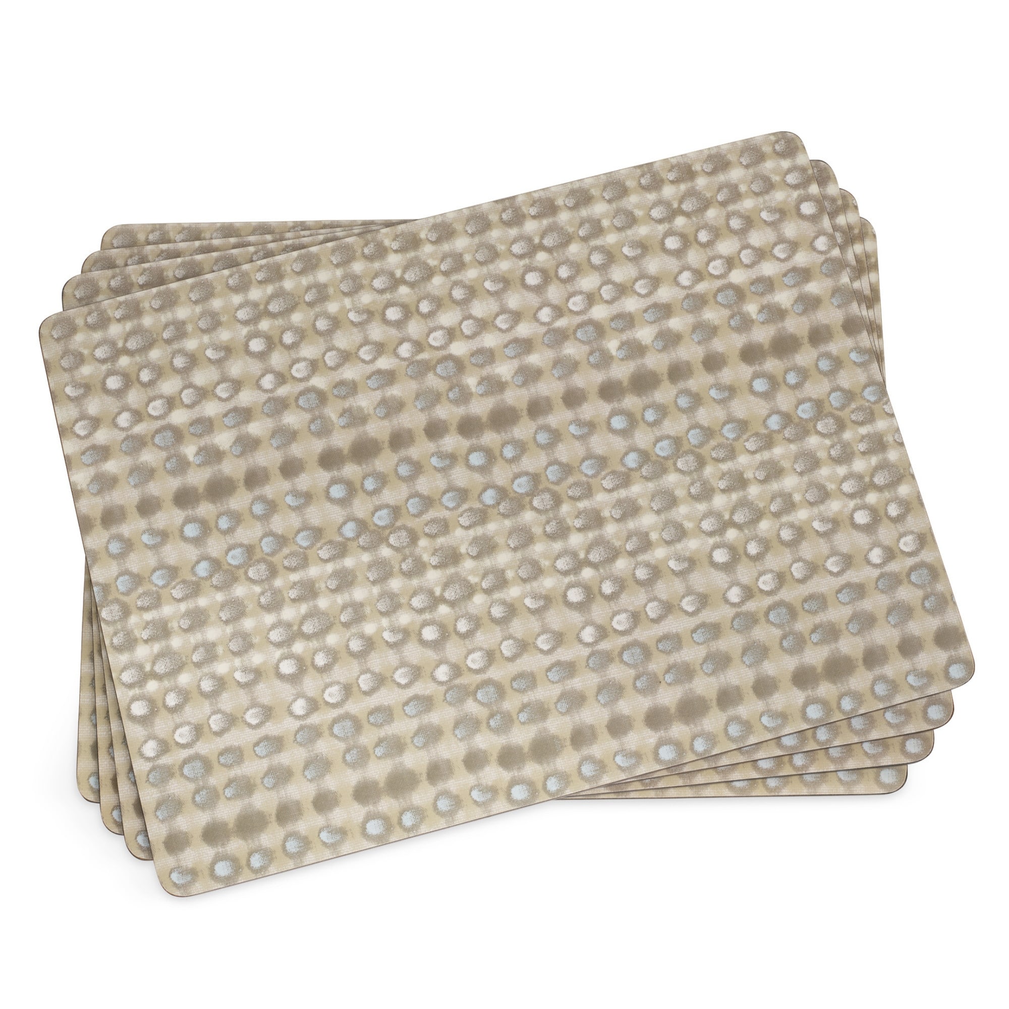 Pimpernel Pure Cork Backed Placemats Woven Heat Stain Resistant Lacquered - 11.7 in x 15.7 in