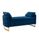 preview thumbnail 6 of 41, Robert Modern Upholstered Flip Top Storage Bench with Two Pillows by HULALA HOME
