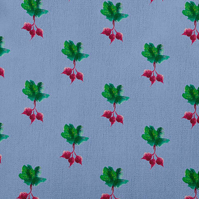 Radishes Pattern Decorative Throw Pillow