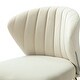 preview thumbnail 26 of 101, Luna Upholstered Tufted Back Side Chair with Goldtone Legs