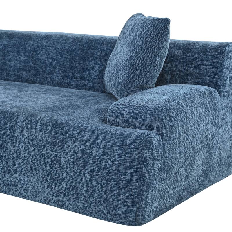 Merax Modern Large L-Shape Modular Sectional Sofa, 2 Piece Free Combination