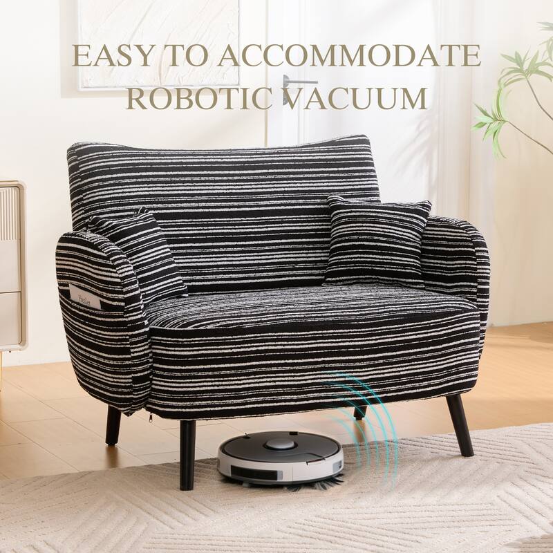 Modern style two-seater sofa